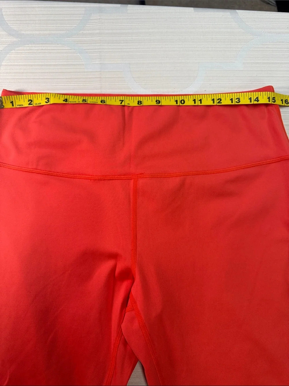 Zella Coral-Red Capri Leggings - Picture 3 of 9